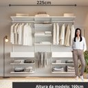 Ver imagem 4 de Closet Aberto Modulado para Casal 225cm Eternity