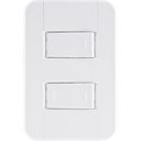 Ver imagem 1 de Conjunto 4x2 com 1 Interruptor Simples 10 a 250 V e 1 Interruptor Paralelo 10 a 250 V Tab