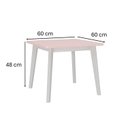 Ver imagem 3 de Mesa Infantil em Madeira Maciça Sofia