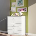 Ver imagem 6 de Quarto de Bebê Completo com Guarda-Roupa 3 Portas, Cômoda e Berço Bala de Menta Henn Flex Color