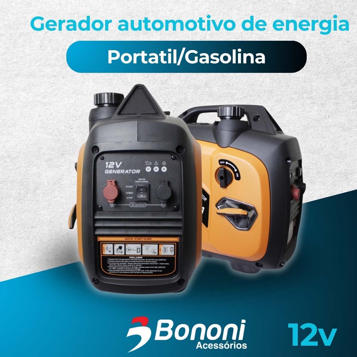 Gerador Automotivo de Energia Portátil Stonni 12v - 7