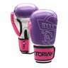 Luva de Boxe e Muay Thai First 14OZ Pretorian - Roxo/Rosa - 4