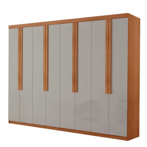Guarda Roupa Casal Avant Mdf com 8 Portas 4 Gavetas Moderna Mobília