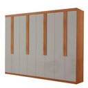 Ver imagem 1 de Guarda Roupa Casal Avant Mdf com 8 Portas 4 Gavetas Moderna Mobília
