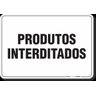 PLACA ORGANIZAÇÃO PRODUTOS INTERDITADOS - 1