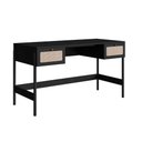 Ver imagem 5 de Escrivaninha com Estante Minimalista 2 Gavetas MDP 139cm Nero Artesano Móveis