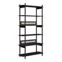 Ver imagem 6 de Escrivaninha com Estante Minimalista 2 Gavetas MDP 139cm Nero Artesano Móveis