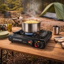 Ver imagem 2 de Fogareiro a Gás Portátil de Mesa Maleta para Camping e Cozinha