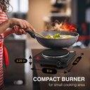 Ver imagem 7 de Elite Gourmet Esb301c Placa de Aquecimento Elétrica 1 Queimador Preto
