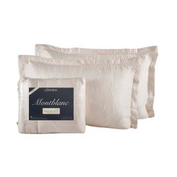Kit Colcha Cobre Leito Casal 3pç Montblanc Memory Natural - 2