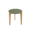 Ver imagem 2 de Mesa Lateral Caribe 0,50 Verde Floresta Freijó