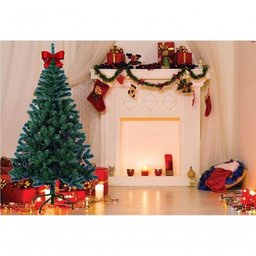 Árvore Natal Pinheiro Verde Luxo 800 Galhos 2,10m + Brinde - 2