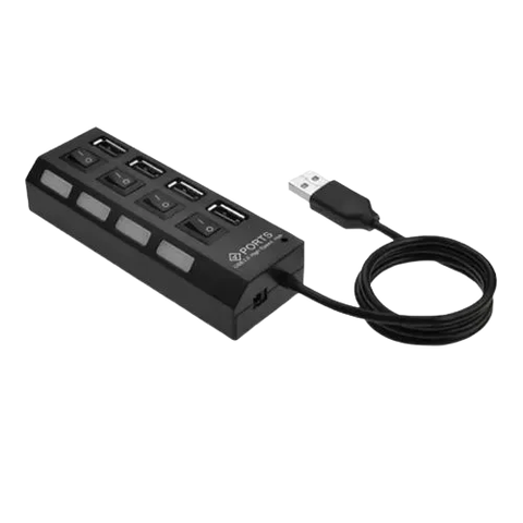 Hub Usb 4 Portas 2.0 Super Speed Jc-hub401 F3