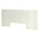 Ver imagem 5 de Conjunto Cabeceira 270cm com 2 Mesas de Cabeceiras 100% Mdf Cor:off White