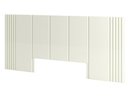 Ver imagem 5 de Conjunto Cabeceira 270cm com 2 Mesas de Cabeceiras 100% Mdf Cor:off White