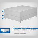 Ver imagem 7 de Colchão Casal Probel de Molas ProDormir Vegas Springs Comfort 