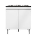 Ver imagem 1 de Balcão para Cooktop Andréia 2 Portas Branco Ajl