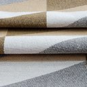 Ver imagem 3 de Tapete Redondo 1,40x1,40 Cami Casa Jacquard Antiderrapante:miami Caramelo