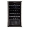 Adega Com Compressor Midea 34 Garrafas WBB342 Preto 220V - 1