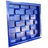 Forma 3D Gesso e Cimento ABS 1mm - Xadrez 30x30 cm - 5