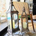 Ver imagem 3 de Kit 2 Lanternas Marroquinas Decorativas Clássica Envelhecida