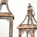 Ver imagem 5 de Kit 2 Lanternas Marroquinas Decorativas Clássica Envelhecida