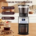 Ver imagem 6 de Amzchef Moedor Elétrico de Café 30 Níveis Precisos, 1-14 Xícaras, Prata