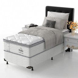 Colchão Solteiro Probel Mola Volare Luxo 88x33cm - 2