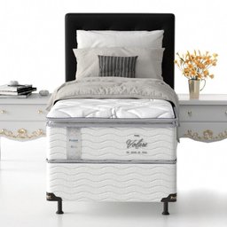 Colchão Solteiro Probel Mola Volare Luxo 88x33cm - 3
