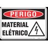 PLACA PERIGO MATERIAL ELÉTRICO - 1