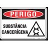 PLACA PERIGO SUBSTÂNCIA CANCERÍGENA - 1