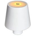 Ver imagem 1 de Luminaria Abajur De Mesa Garrafa Iluminaçao Led Recarregavel Ajustavel 3 Tons Decoraçao Sala Quarto