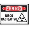 Placa Perigo Risco Radioativo - 1