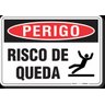 PLACA PERIGO RISCO DE QUEDA - 1