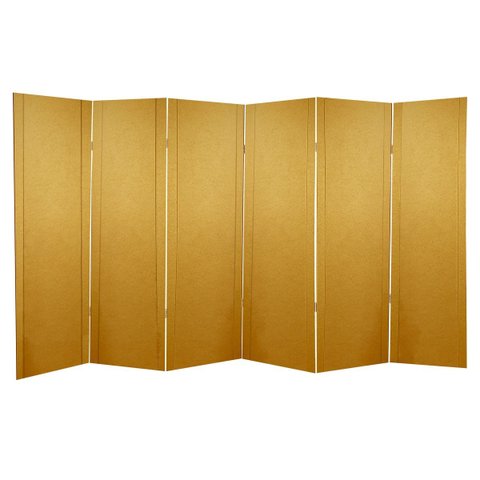 Biombo Liso Reto 6 Folhas sem Pezinhos