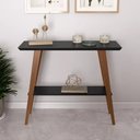 Ver imagem 1 de Aparador Mônaco para Sala de Estar Pés Madeira Decorativo 