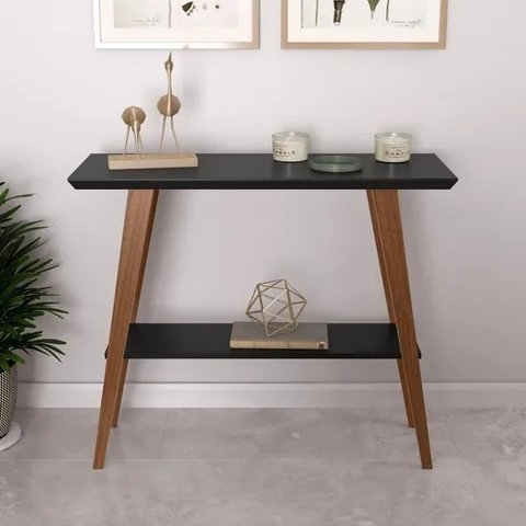 Aparador Mônaco para Sala de Estar Pés Madeira Decorativo 