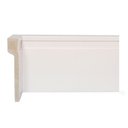 Ver imagem 1 de Rodapé de Poliestireno Sobrepor 15cm x 20mm Metro Linear - Barra 2,40m Branco Graddus
