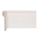 Ver imagem 1 de Rodapé Sobrepor 15cm Poliestireno 20mm Metro Linear - Barra 2,40m Branco Graddus