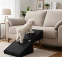 Ver imagem 1 de Rampa Pet Antiderrapante, Tecido Suede.
