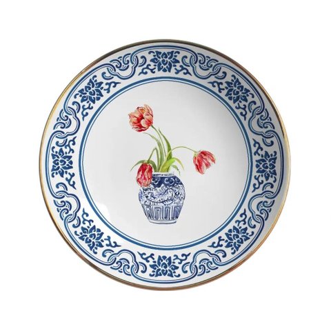Conjunto com 6 Pratos Fundo Coup Classic Ø25cm Alleanza Cerâmica
