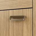 Ver imagem 7 de Cozinha Compacta 120cm 100% MDF 15cm 5 Portas e 1 Gaveta Branco/Amêndoa