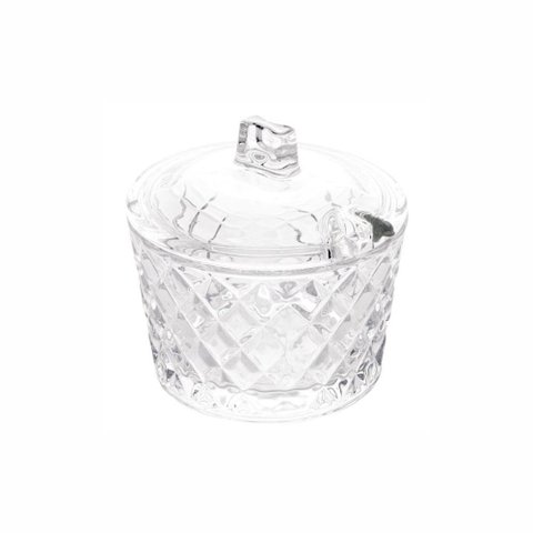 Açucareiro em Cristal Diamante 270ml Lyor