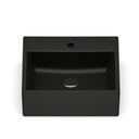 Ver imagem 2 de Cuba de Apoio 42x42 com Mesa Optica Pq42 Mate Black Preto Fosco Roca