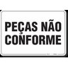 PLACA ORGANIZAÇÃO PEÇAS NÃO CONFORME - 1