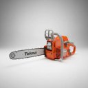 Ver imagem 7 de Moto Serra Profissional Tekna CS45EX +Oleo, Luva e Óculos Laranja
