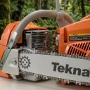 Ver imagem 6 de Moto Serra Profissional Tekna CS45EX +Oleo, Luva e Óculos Laranja