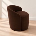 Ver mais imagens de Poltrona Decorativa Yara Suede Sala Estar Quarto Recepção Confortável