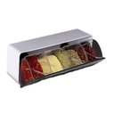 Ver imagem 2 de Porta Condimentos Gaveta 4 Divisórias de Parede Cozinha