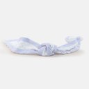 Ver imagem 3 de Faixa para Cabelo Atoalhada com Detalhe em Nó Blue Gardenia